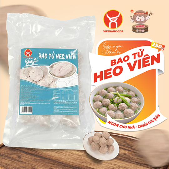 BAO TỬ HEO VIÊN 250G